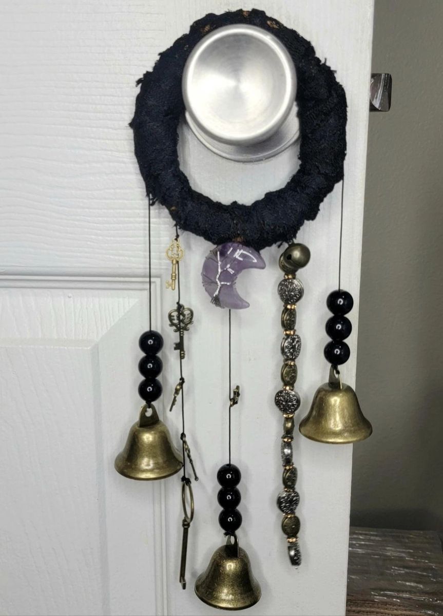 Witch Bells with Crystals